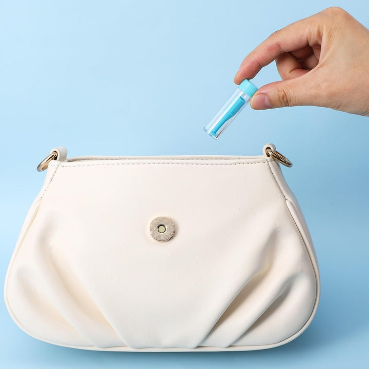 6Pcs Contact Lens Remover,Soft Contact Lens Applicator,Silicone Contacts Lenses Suction Holder for Rgp and Scleral Lenses, Hygienic Suction Holder, Easy Grip, Lightweight, for Travel Outdoor