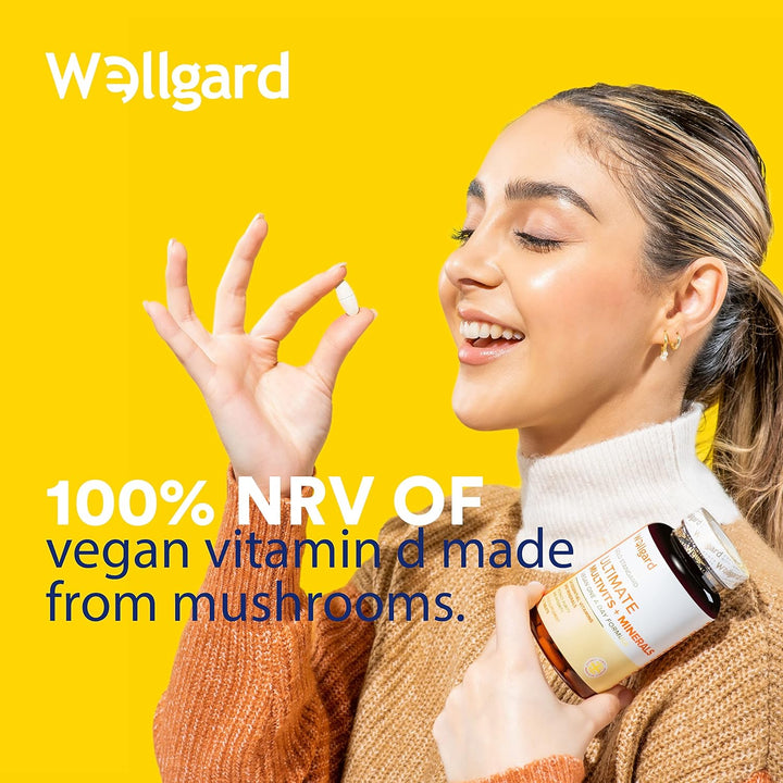 Vegan Multivitamins & Minerals by  - Vegan Multivitamin Tablets for Men and Women with 24 Essential Active Vitamins & Minerals, Made in UK