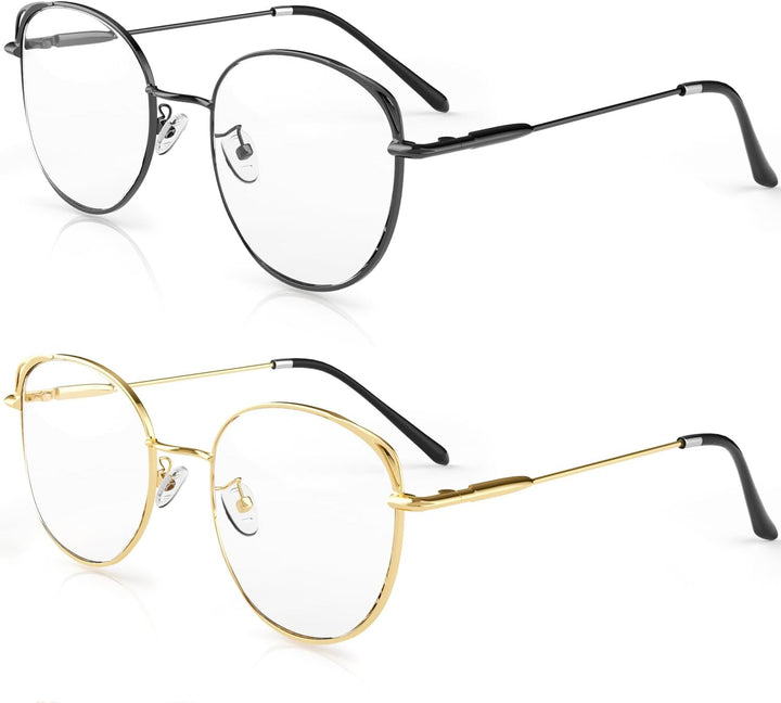 Blue Light Blocking Glasses, Gaming Computer Glasses anti Glare Headache Eyes Strain Glasses with Blue Light Filter, Super Light Weight Fashion