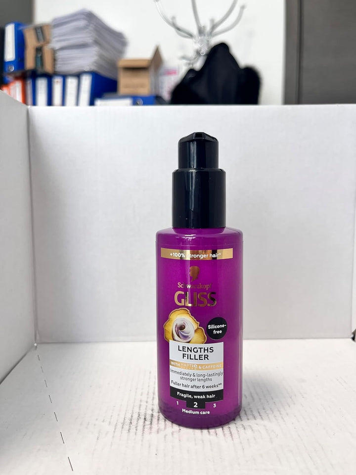 Gliss Lenghts Filler for Stronger Lenghts, Pack of 1, 100 Ml