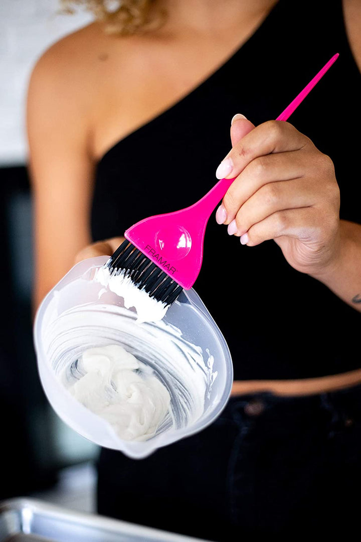 Hair Dye Bowl Set – Tint Bowl for Hair Colour, Bleach Hair Die, Hair Bleach Kit, Highlights Hair Dye Kit, Hair Mixing Bowl for Hair Salon, Hair Colouring Tools – 2 Pack