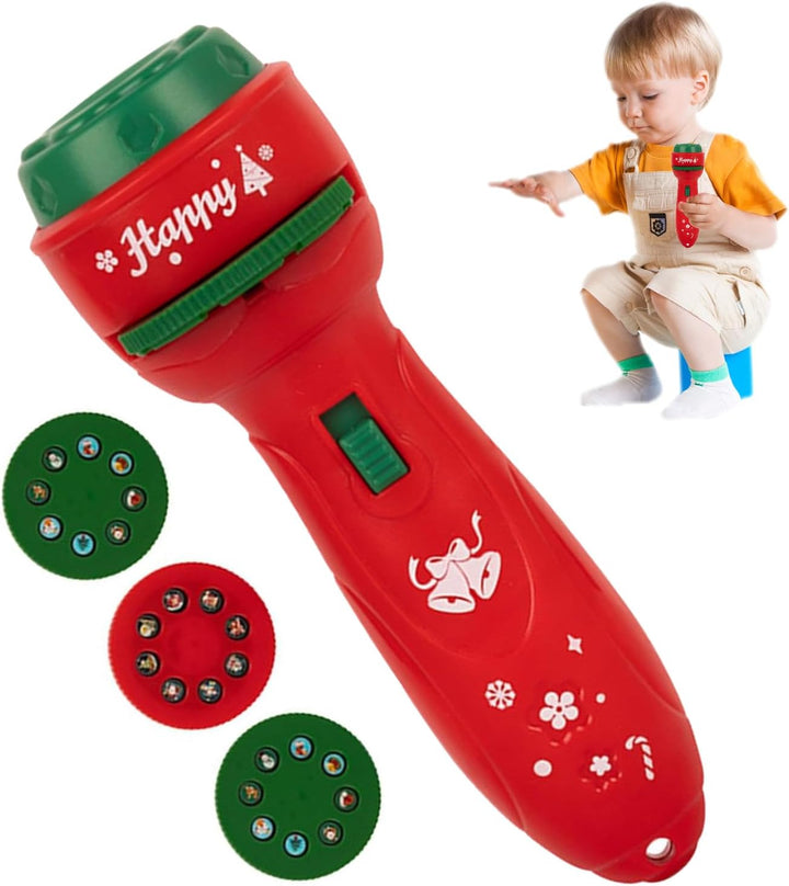 Christmas Light Projector for Kids - 24 Different Projection Designs, Magic Kids Lantern, Room Decoration Spotlight, Projector with for Kids Parties | Projector Flashlight