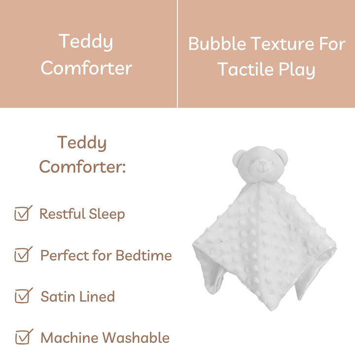 Baby Dressing Gown & Comforter Set - Newborn Baby Gift Set, Robe & Comforter for Baby Boys & Baby Girls, Gender Neutral Baby Gifts for Gender Reveal, Perfect for Baby Hamper