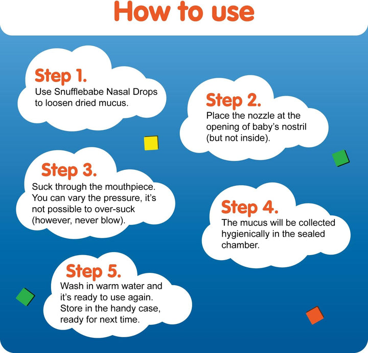 Snufflebabe Baby Nasal Aspirator