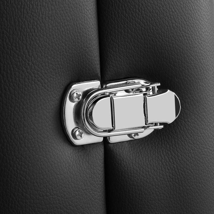 Foldable Massage Bed Portable Lash Table Beauty Bed Professional Salon Spa Table Aluminum 60 Cm Width 2 Section Black