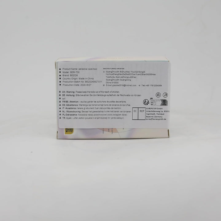 Nano Glass Hair Remover with Upgraded Grinding Surface -Achieving Painless Hair Removal, Crystal Hair Eraser for Portability, Reusable Easy to Use Silky Smooth Crystal Hair Removal Device