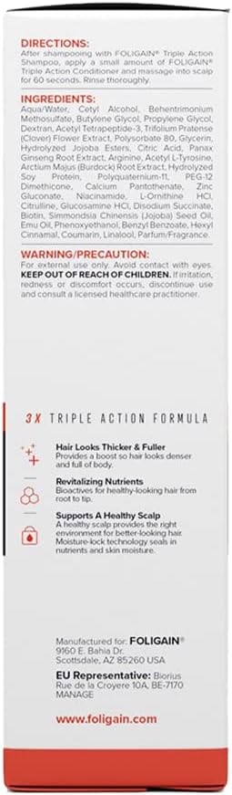 HAIR REGROWTH CONDITIONER for Men with 2% Trioxidil