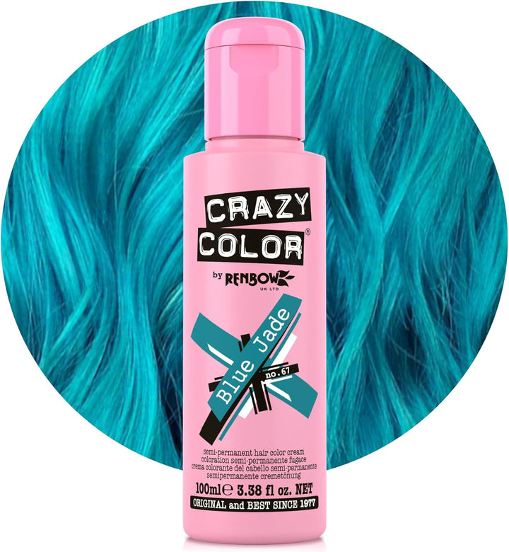 Vibrant Vermillion Red Semi-Permanent Hair Dye. Highly Pigmented Scarlet Red Conditioning & Oil Nourishing Vegan Formula | No Bleach or Ammonia | 100Ml