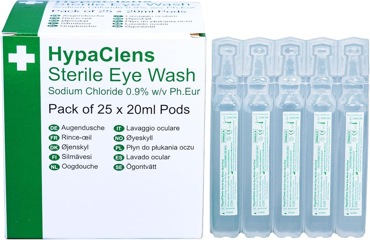 Hypaclens Emergency Sterile Eye Wash Bottle (500Ml)