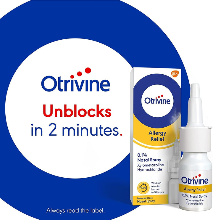 Otrivine Allergy Nasal Spray 10Ml X 3 Packs by Otrivine
