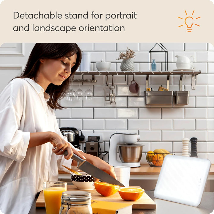 Vitamin L, Slim Light Box for Effective SAD Light Therapy, White