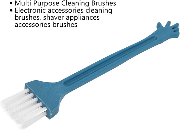 50Pcs Shaver Brush, Soft Bristles Electric Shaver Cleaning Brush Replacement with PP Handle, for Small Household Appliances Computer Accessories
