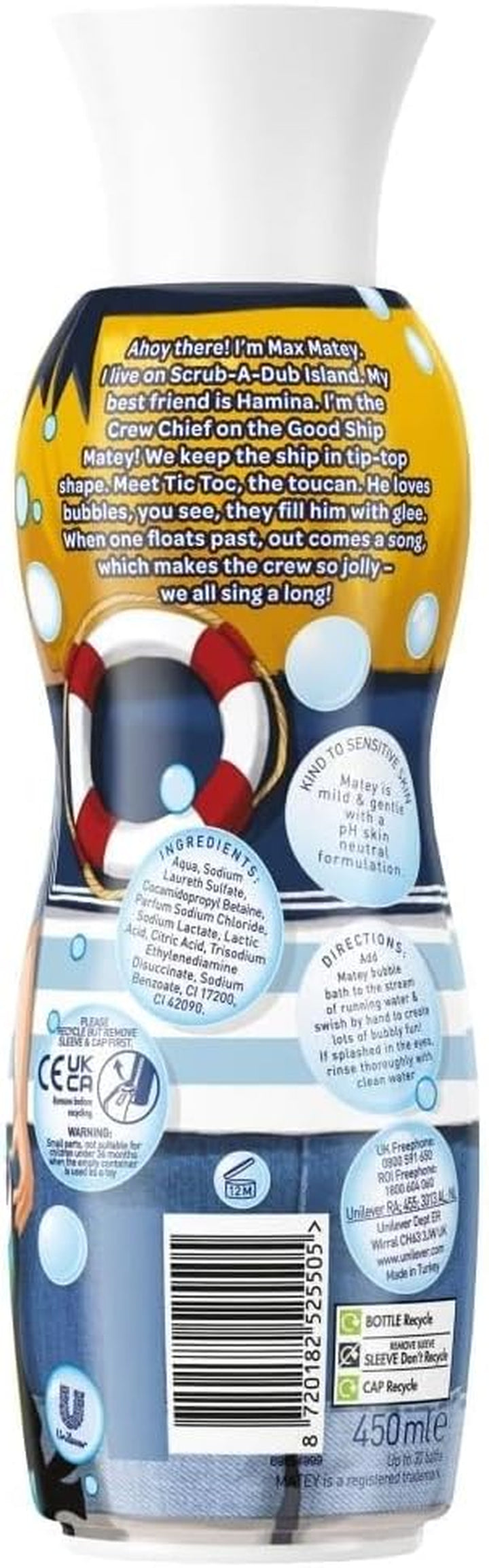 Max Bubble Bath - 450Ml of Fun-Filled Foamy Delight!