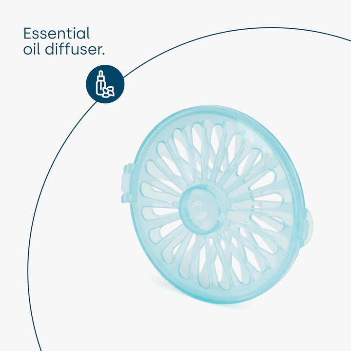 Facial Face Spa Steamer Inhaler with Aromatherapy Diffuser and Dual Nose-Cones Kit Set - Ideal to Use on Open Pores for Removal of Dirt Acne Pimples Etc (Blue)