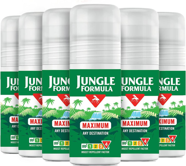 Maximum Strength Insect Repellent Roll on (50Ml - 50% DEET) - up to 12 Hour Protection against Mosquitoes, Ticks & Biting Insects - for Travel & Domestic Use