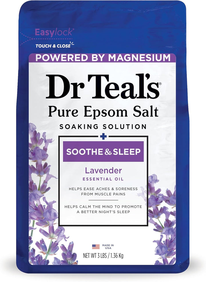 Epsom Salts Lavender 3Lb 1.36Kg