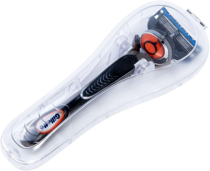 Manual Razor Travel Case Portable Plastic Manual Razor Trimmer Protector Gray