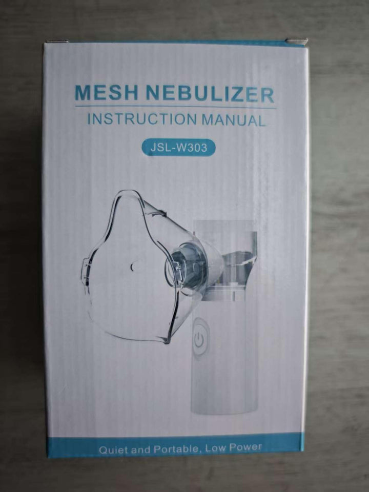 Nebuliser Machine for Adults, Rechargeable Portable Nebuliser for Adults & Kids, Silent Nebuliser for Kids with 2 Masks and Mouthpiece, Handled Nebulizer for Home (Green)