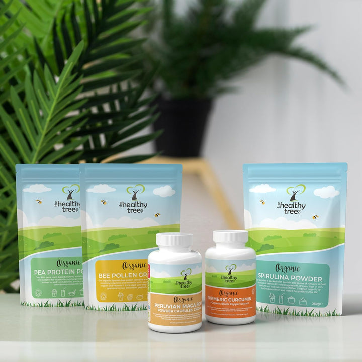 Organic Pea Protein Powder - European Vegan Protein Powder by  for Muscle Growth & Recovery - Non-Gmo and Keto - Natural Unflavoured Pea Protein (600G)