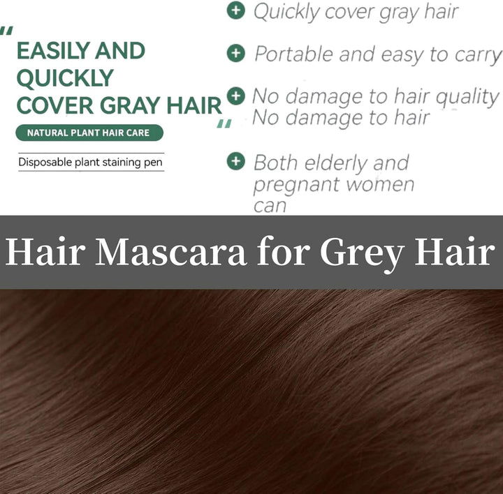 Root Touch up Light Brown,Hair Mascara for Grey Hair,Temporary Root Touch up Dye,Waterproof Ha/Ir Roo/T C/Olour Touc/H Up,Grey Ha/Ir Cover Up,Hai/R Mascara to Cover Gre/Y,Root Hai/R Concealer Cove/R