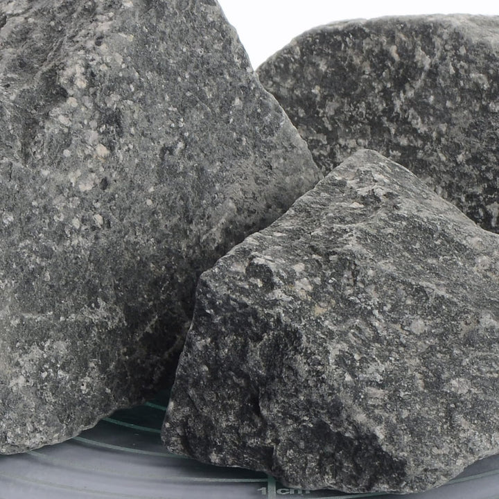 German Diabas Sauna Stones 10 Kg 5-8 Cm, 5-11 Cm or 8-12 Cm, High-Quality Infusion Stones for the Sauna Stove Pre-Washed