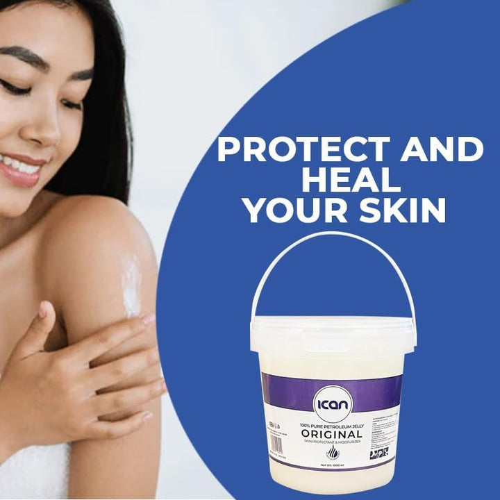 100% PURE PETROLEUM JELLY ORIGINAL 1000Ml (1Kg)