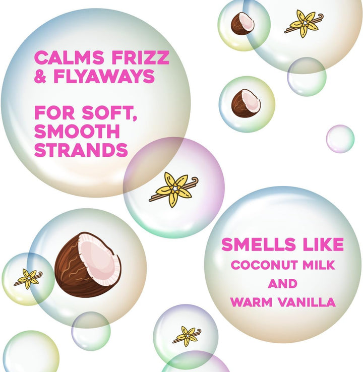 Coconut Miracle Oil Extra Strength Penetrating Hair Oil for Dry, Damaged, and Frizzy Hair, Intense Hydration, Frizz Control, and Shine with Coconut Oil, Tiare, and Vanilla Bean Extracts, 100 Ml