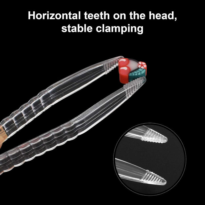 Tick Tweezers, 50 Pcs Plastic Tweezers,First Aid Plastic Tweezers 12.3Cm, Tweezers First Aid,Ideal for Health & Beauty First Aid Medical DIY Arts & Crafts