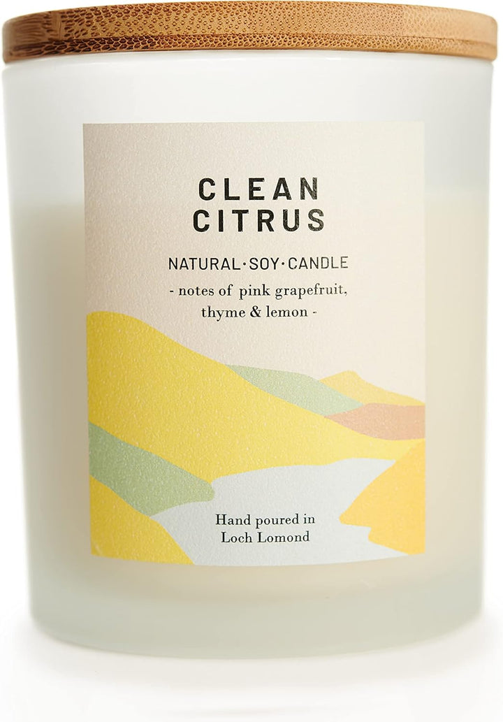 Wild Forest - Organic & Vegan, Luxury Scented Soy Wax Candles. Hand Poured in Loch Lomond, Scotland |  Limited (+8 Scent Options, X2 Sizes) 450G