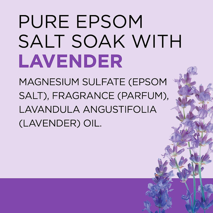 Epsom Salts Lavender 3Lb 1.36Kg