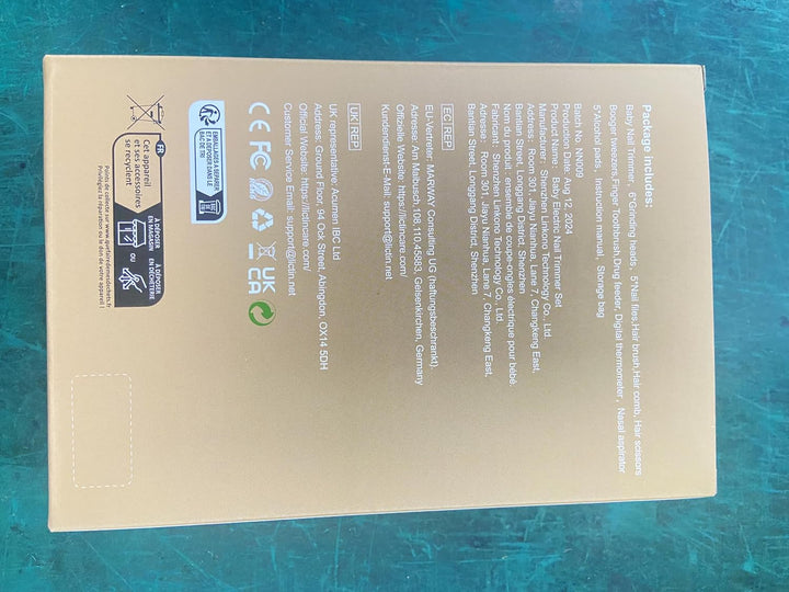 Baby Healthcare and Grooming Kit, 26 in 1 Rechargeable Baby Nail Trimmer Electric Set,Safe Baby Nail File with Auto Light, Newborn Nursery Health Care Kit, Portable Baby Safety Care Set