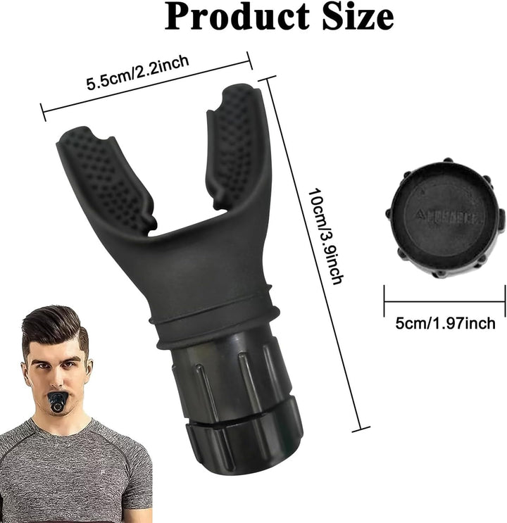 Breathing Exerciser Trainer, Adjustable Resistance Breathing Trainer, Lung Exerciser Device for Improved Lung Capacity, Lung Trainer, Air Physio Device, COPD Breathing Aids