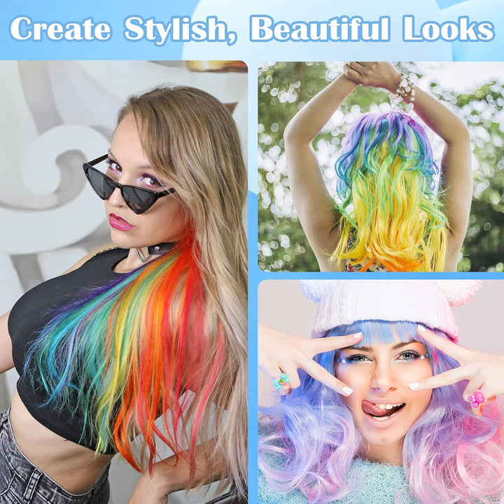 Punched Hole Silicone Highlight Hair Cap with Hair Coloring Brushes and Needle,Highlighting Frosting Cap,Highlight Cap,Professional Salon Silicone Hairdressing Tools for Women Men