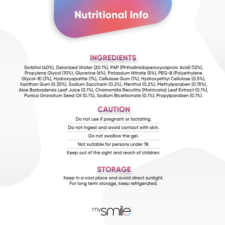 New & Upgraded  Teeth Whitening Gels 8 Refills - Sensitivity & Peroxide-Free - Pap+ Teeth Whitening Gel -Enamel-Safe Syringes - Vegan Stain Remover Gel with Chamomile Not Teeth Whitening Strips