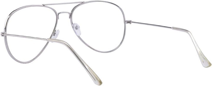 Classic Metal Fashion Clear Lens Glasses Frame Eyewear for Women/Men