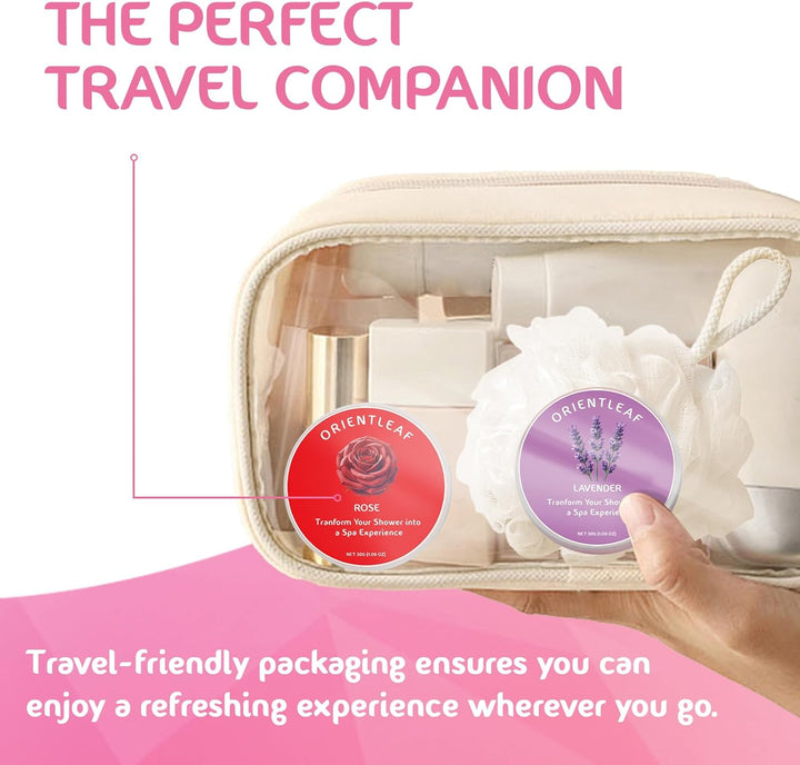 Shower Steamers Aromatherapy, 8 Pcs Stress Relief Shower Bombs, Stocking Fillers, Birthday Gifts for Women, Self Care & Relaxation Christmas Gifts for Women