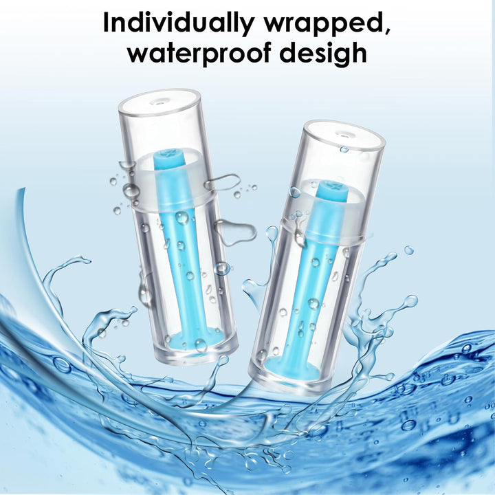 10 Pcs Soft Contact Lens Inserter,Blue Contact Lens Remover Tool Silicone Soft Eye Contacts Plunger for RGP and Scleral Lenses