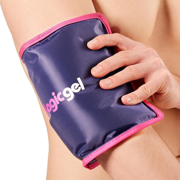 Ice Packs - Cold Compress Reusable - Flexible Wrap around Gel Ice Pack Knees Back Shoulders Arms and Legs - Hot and Cold Compress Cooling Packs