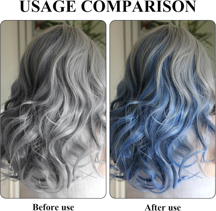 Hair Highlight Cap Kit with Reusable Accessories, Silicone Highlighting Cap with Upgraded Mixing Bowl, Brush and Reusable Gloves, Easy-To-Use Hair Dye Cap for DIY Highlights at Home or Salon