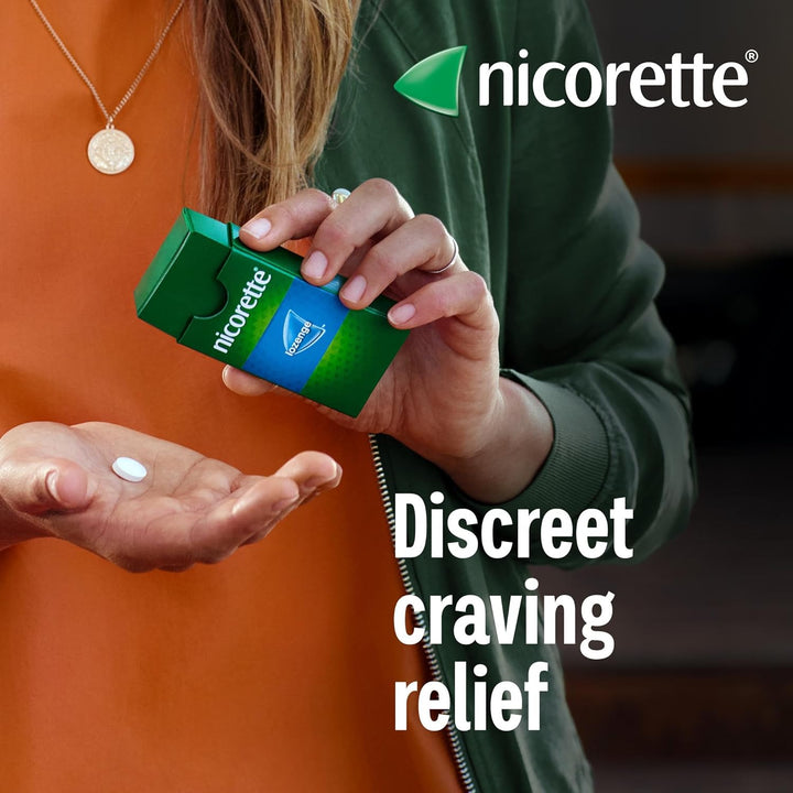 Cools 2Mg Lozenge, 80 Lozenges (2 X 40 Packs), Effective and Discreet Quit Smoking Aid for Cigarettes, Nicotine Lozenges with Dual-Layer Icy Mint Flavour Release