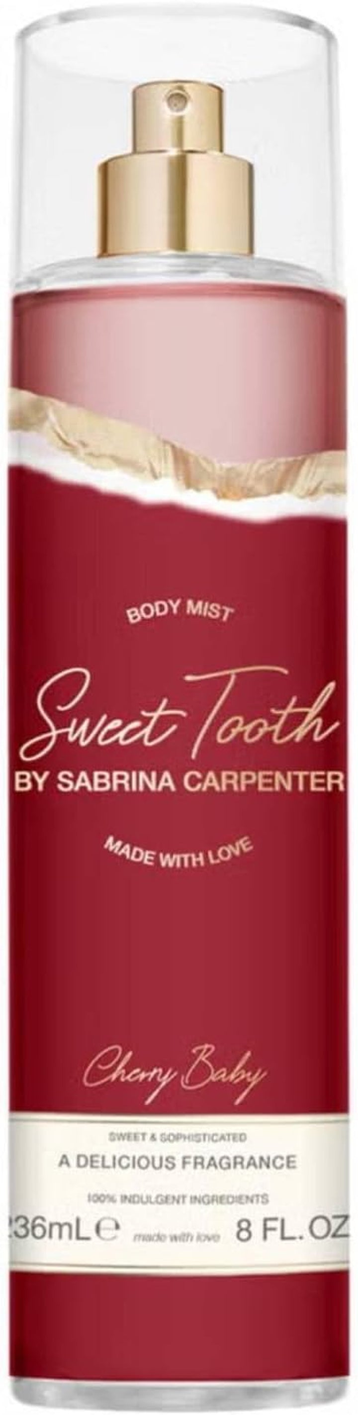 Sweet Tooth Women'S Perfumed Body Water Various Fragrances 236 Ml (Cherry Baby)