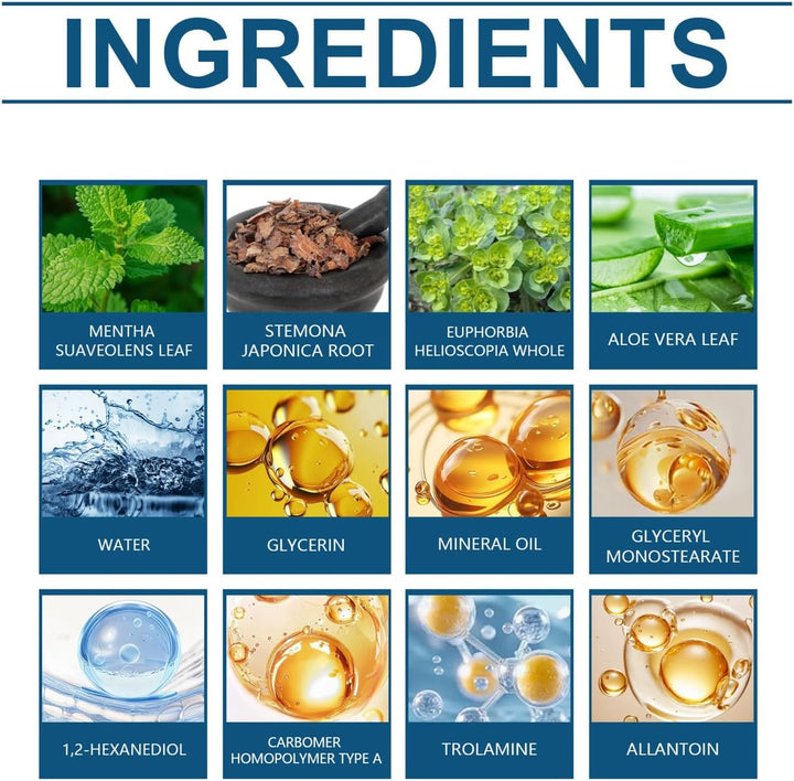 Antifungal Cream, Antifungal Herbal Cream for Skin Treatment, Athlete'S Foot Cream, Jock Itch, and Ringworm Care, Gentle, Soothing Formula, Fast Soothe Fungal Skin for Face and Body