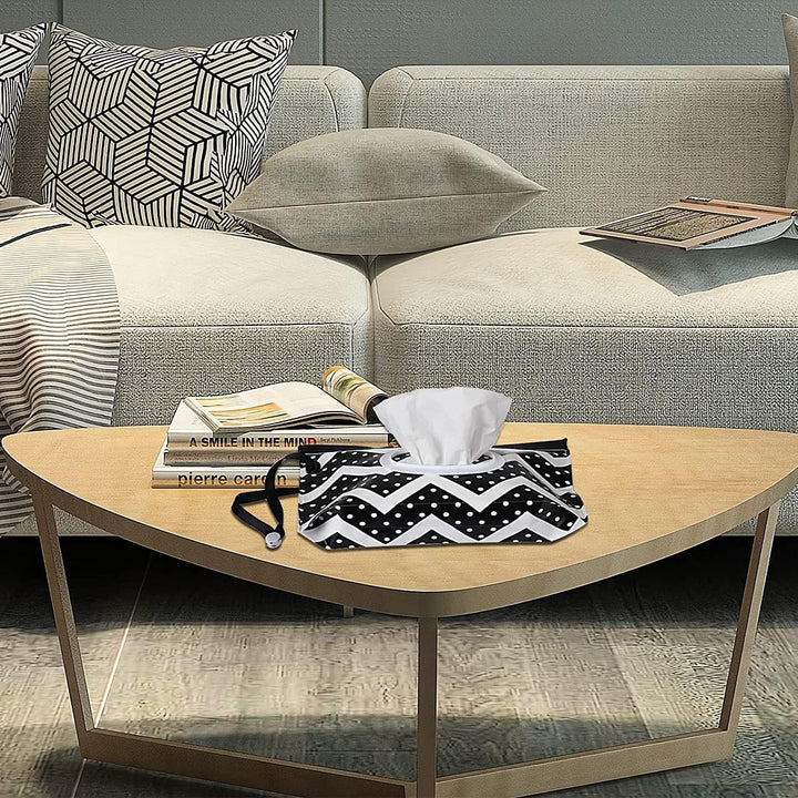 2 Pack Baby Wipe Dispenser, Portable Refillable Wipe Holder, Baby Wipes Container, Wipe Dispenser, Reusable Travel Wet Wipe Pouch (Black+White)