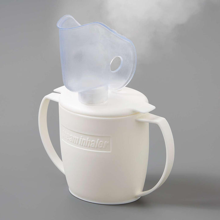 Portable Steam Inhaler Cup Provides Relief from Coughs, Colds or Blocked Noses