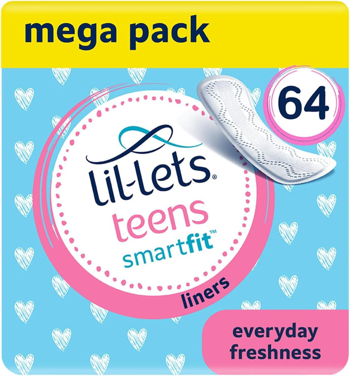 Teens Day Pads X 70, Petite Towels for Girls & Teenagers, with Wings, for Light to Medium Flow, Unscented, Soft & Breathable, First Period Sanitary Towels, 5 Packs of 14 Pads - Bulk Pack