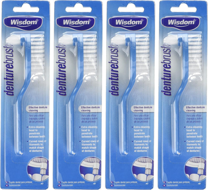 Denture Brush, Pack of 4
