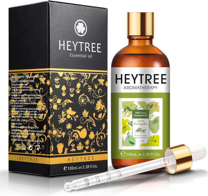 Peppermint Essential Oil 100Ml - Pure Natural Essential Oils Strong,Fresh Minty Scent Increases Clarity - Perfect for Aromatherapy,Diffuser, Clear Breathing-Strong Peppermint Oil