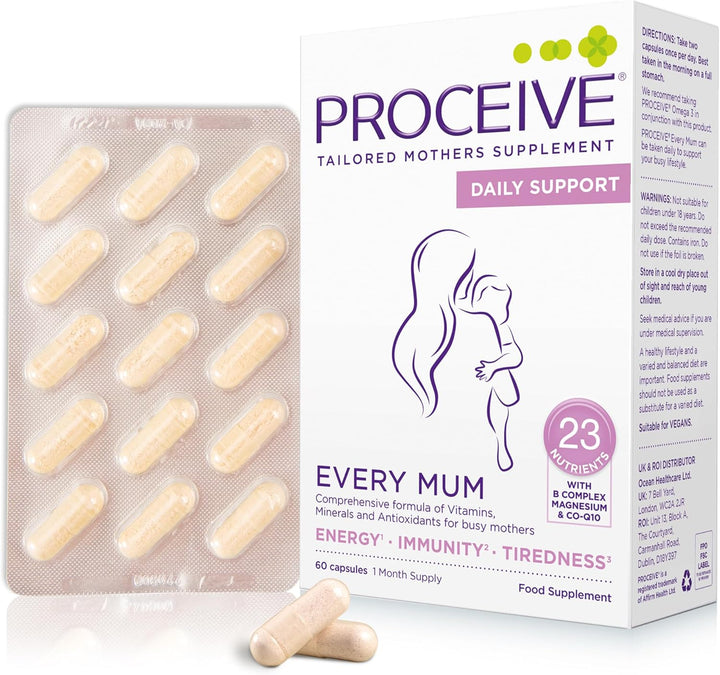 ® Pregnancy Omega 3 High Strength & Pure Fish Oil Tablets (60 Capsules)