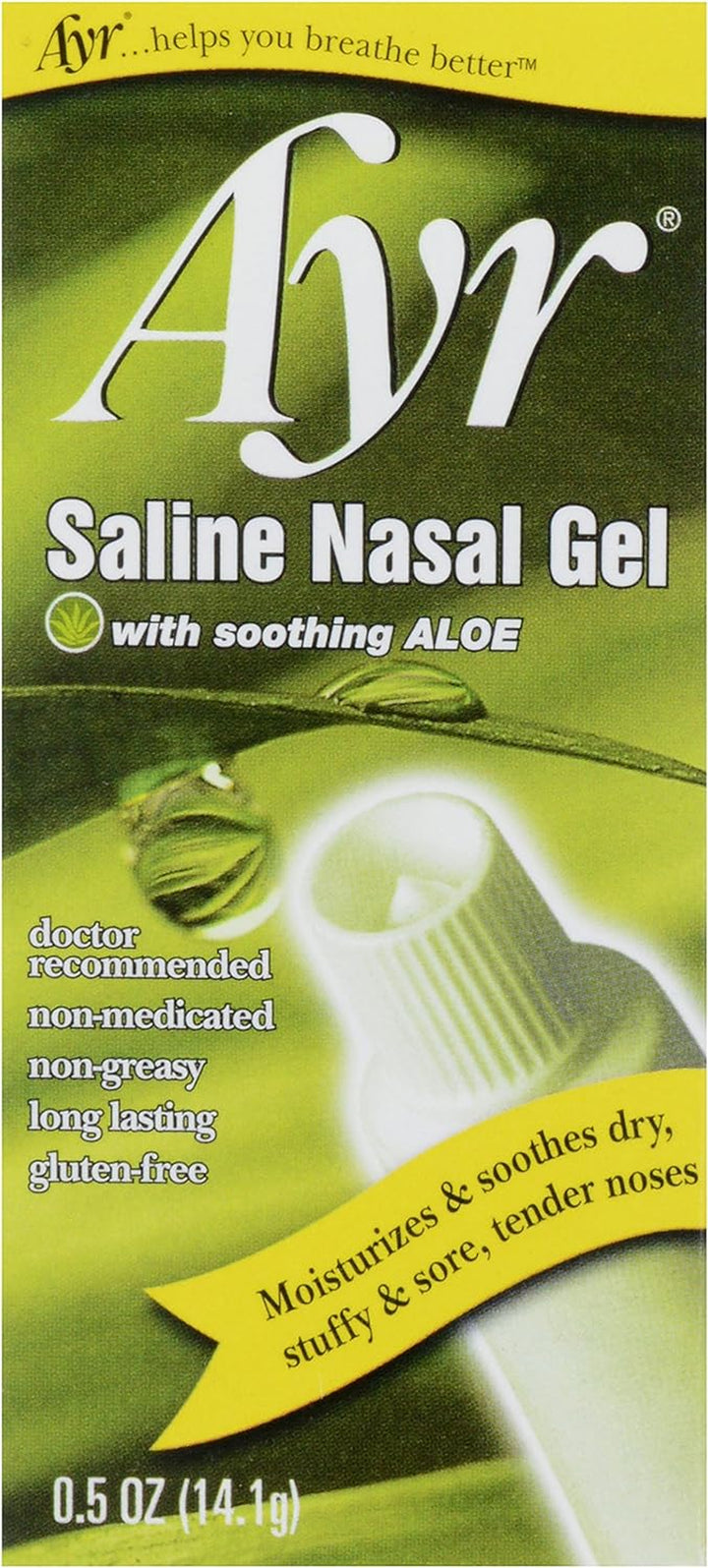 Saline Nasal Gel with Aloe .5 Oz