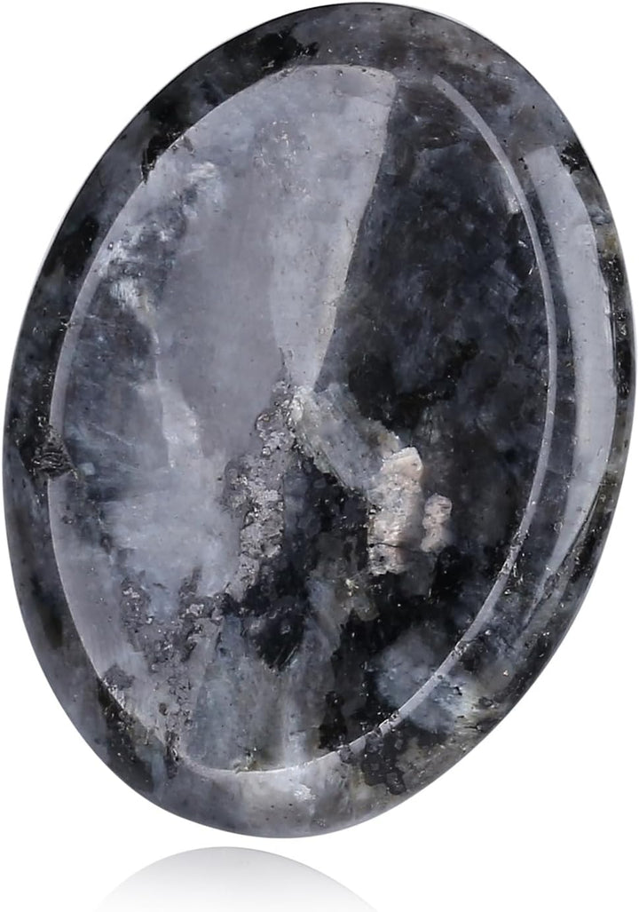 7 Chakra Crystal Worry Stone for Anxiety Relief for Adults,Healing Crystal Gifts for Women,Polished Crystal Gemstone Thumb Stone Mindfulness Gifts Small Gifts Stocking Fillers Women